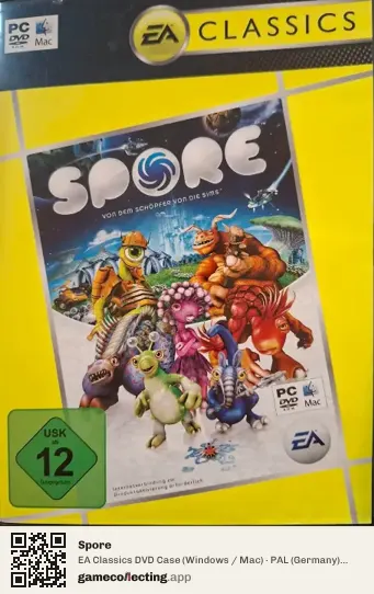 Spore Computer, Germany box front