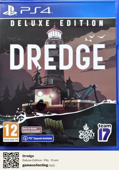 Dredge PlayStation 4, PAL box front