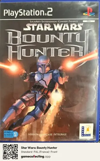Star Wars: Bounty Hunter PlayStation 2, France box front