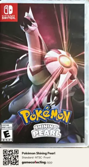 Pokémon Shining Pearl Nintendo Switch, NTSC box front