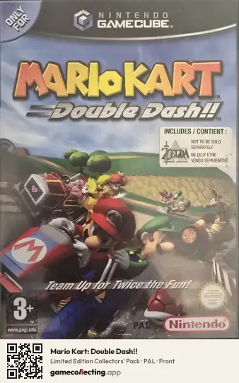 Mario Kart: Double Dash!! Nintendo GameCube, PAL box front