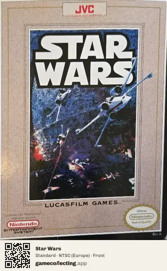 Star Wars Nintendo Entertainment System, Europe box front