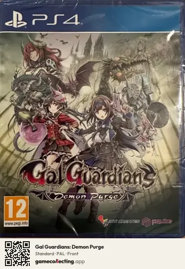 Gal Guardians: Demon Purge PlayStation 4, PAL box front