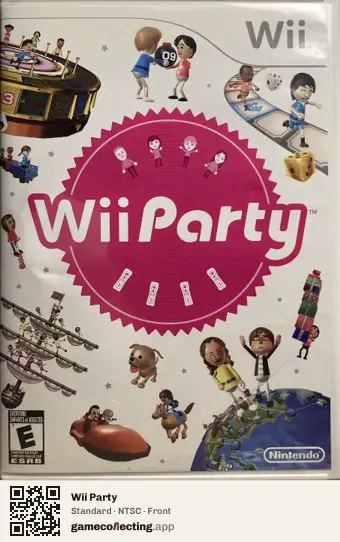 Wii Party Nintendo Wii, NTSC box front