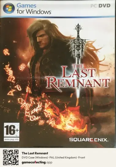 The Last Remnant Computer, United Kingdom box front