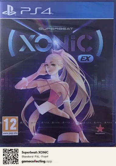 Superbeat: XONiC PlayStation 4, PAL box front