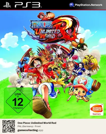 One Piece: Unlimited World Red PlayStation 3, Germany box front
