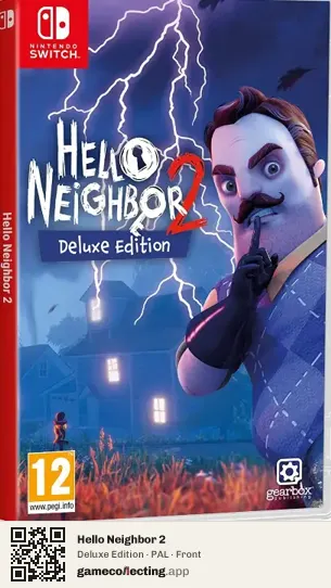 Hello Neighbor 2 Nintendo Switch, PAL box front