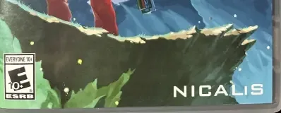 Cave Story+, the ESRB box on its front
