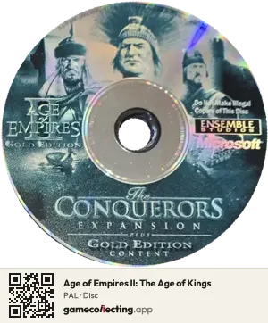 Age of Empires II: The Age of Kings Computer, PAL disc