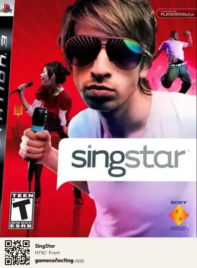 SingStar PlayStation 3, NTSC box front