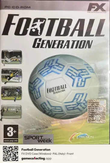 Football Generation Computer, Italy box front