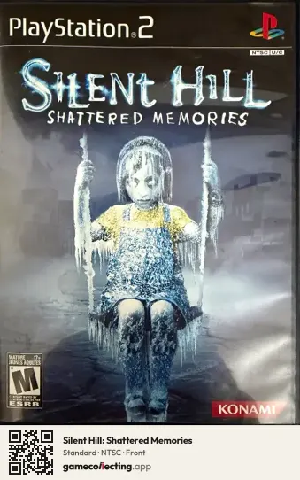 Silent Hill: Shattered Memories PlayStation 2, NTSC box front