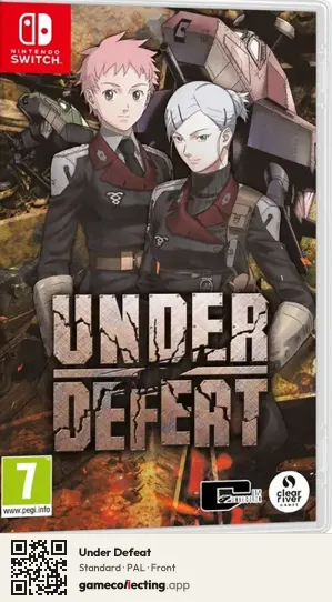 Under Defeat Nintendo Switch, PAL box front