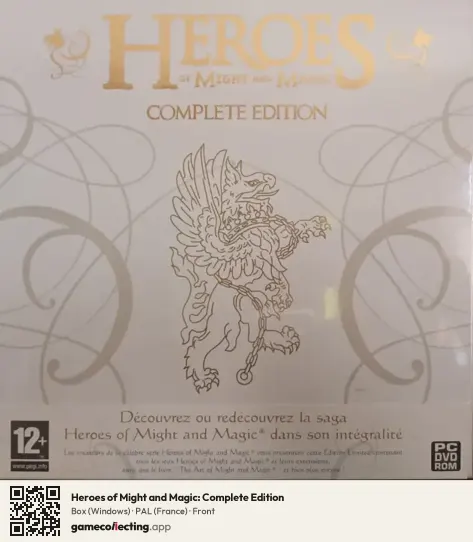 Heroes of Might and Magic: Complete Edition Computer, France box front