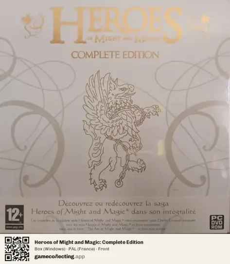 Heroes of Might and Magic: Complete Edition Computer, France box front