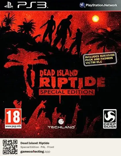 Dead Island: Riptide PlayStation 3, PAL box front