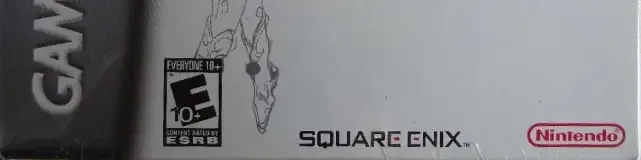 Final Fantasy VI Advance, the ESRB box on its front