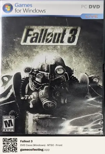 Fallout 3 Computer, NTSC box front