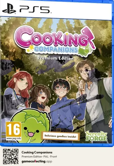 Cooking Companions PlayStation 5, PAL box front