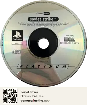 Soviet Strike PlayStation, PAL disc
