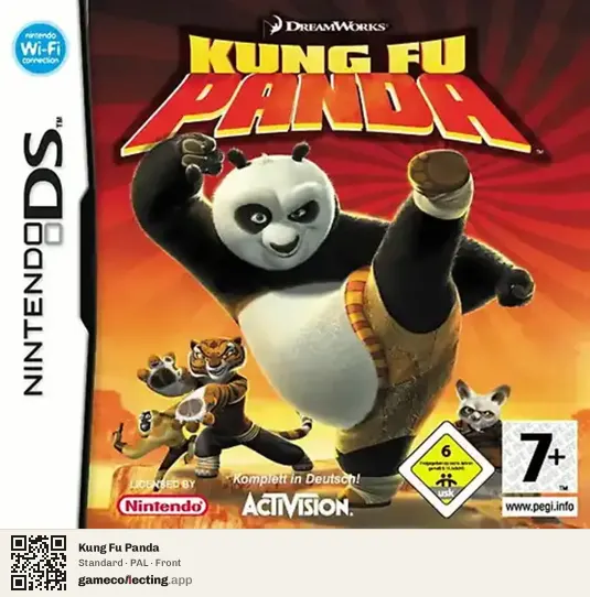 Kung Fu Panda Nintendo DS, PAL box front