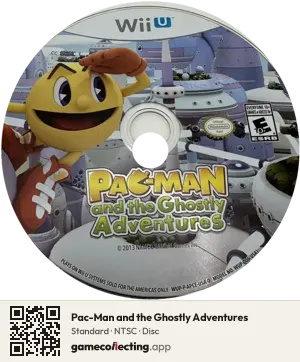 Pac-Man and the Ghostly Adventures Nintendo Wii U, NTSC disc