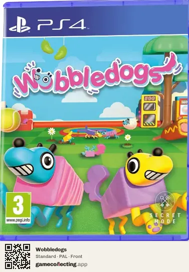 Wobbledogs PlayStation 4, PAL box front