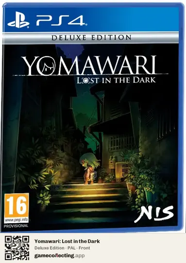Yomawari: Lost in the Dark PlayStation 4, PAL box front