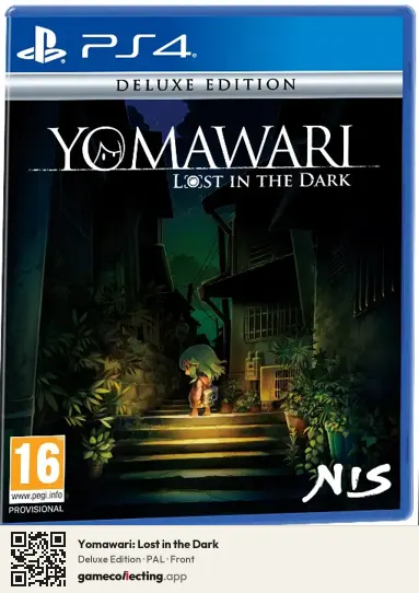 Yomawari: Lost in the Dark PlayStation 4, PAL box front