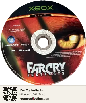 Far Cry Instincts Xbox, PAL disc