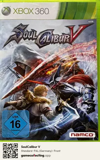 SoulCalibur V Xbox 360, Germany box front