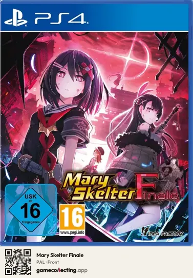 Mary Skelter Finale PlayStation 4, PAL box front