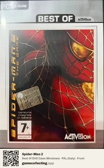 Spider-Man 2 Computer, Italy box front