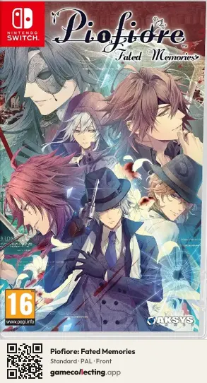 Piofiore: Fated Memories Nintendo Switch, PAL box front