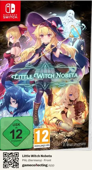 Little Witch Nobeta Nintendo Switch, Germany box front