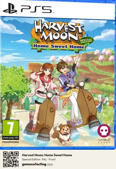 Harvest Moon: Home Sweet Home PlayStation 5, PAL box front