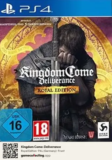 Kingdom Come: Deliverance PlayStation 4, Germany box front