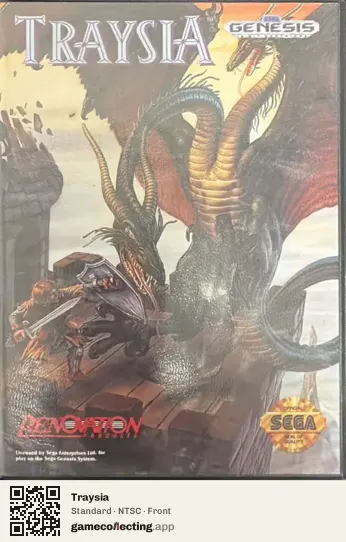 Traysia Sega Mega Drive / Genesis, NTSC box front