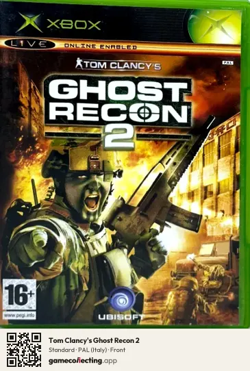 Tom Clancy's Ghost Recon 2 Xbox, Italy box front