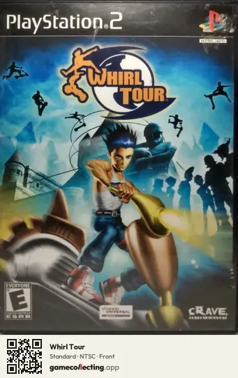 Whirl Tour PlayStation 2, NTSC box front