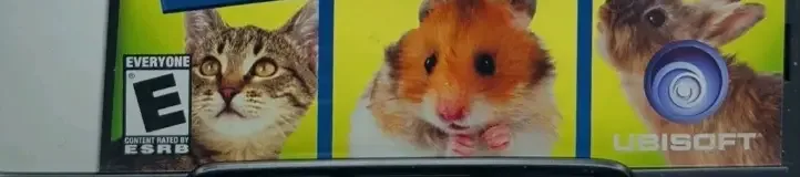 Pet Adoption Center, the ESRB box on its front