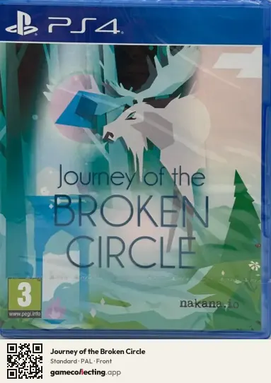 Journey of the Broken Circle PlayStation 4, PAL box front