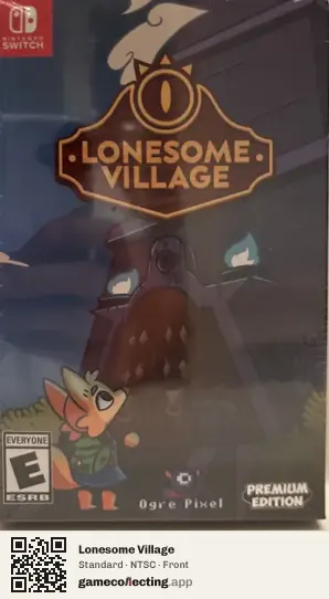 Lonesome Village Nintendo Switch, NTSC box front
