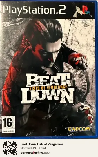 Beat Down: Fists of Vengeance PlayStation 2, PAL box front