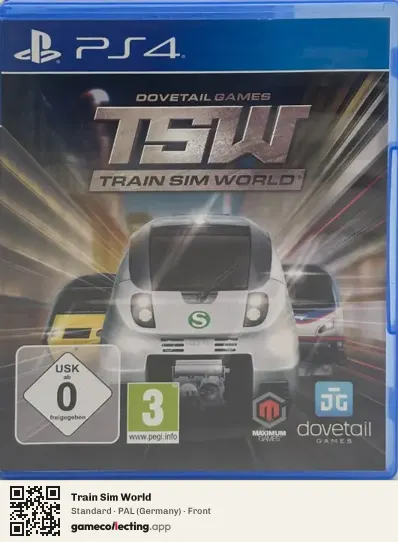 Train Sim World PlayStation 4, Germany box front