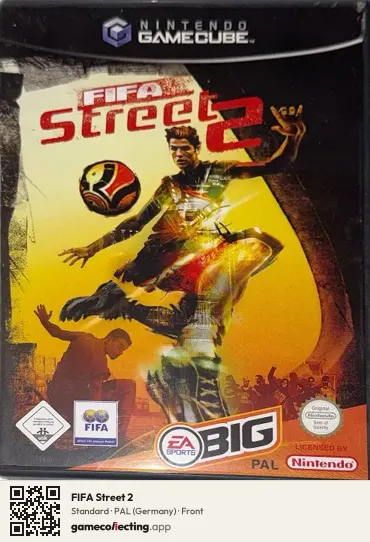 FIFA Street 2 Nintendo GameCube, Germany box front