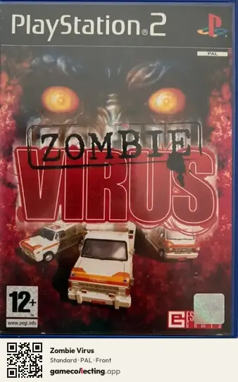 Zombie Virus PlayStation 2, PAL box front
