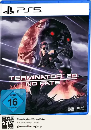 Terminator 2D: No Fate PlayStation 5, Germany box front