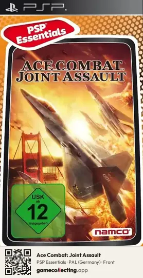 Ace Combat: Joint Assault PlayStation Portable, Germany box front